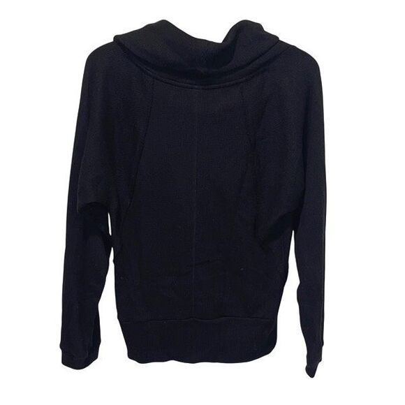 Pilcro by Anthropologie Womens Angie Waffle Knit Cowl Neck Long Sleeve Sweater B - Picture 3 of 8